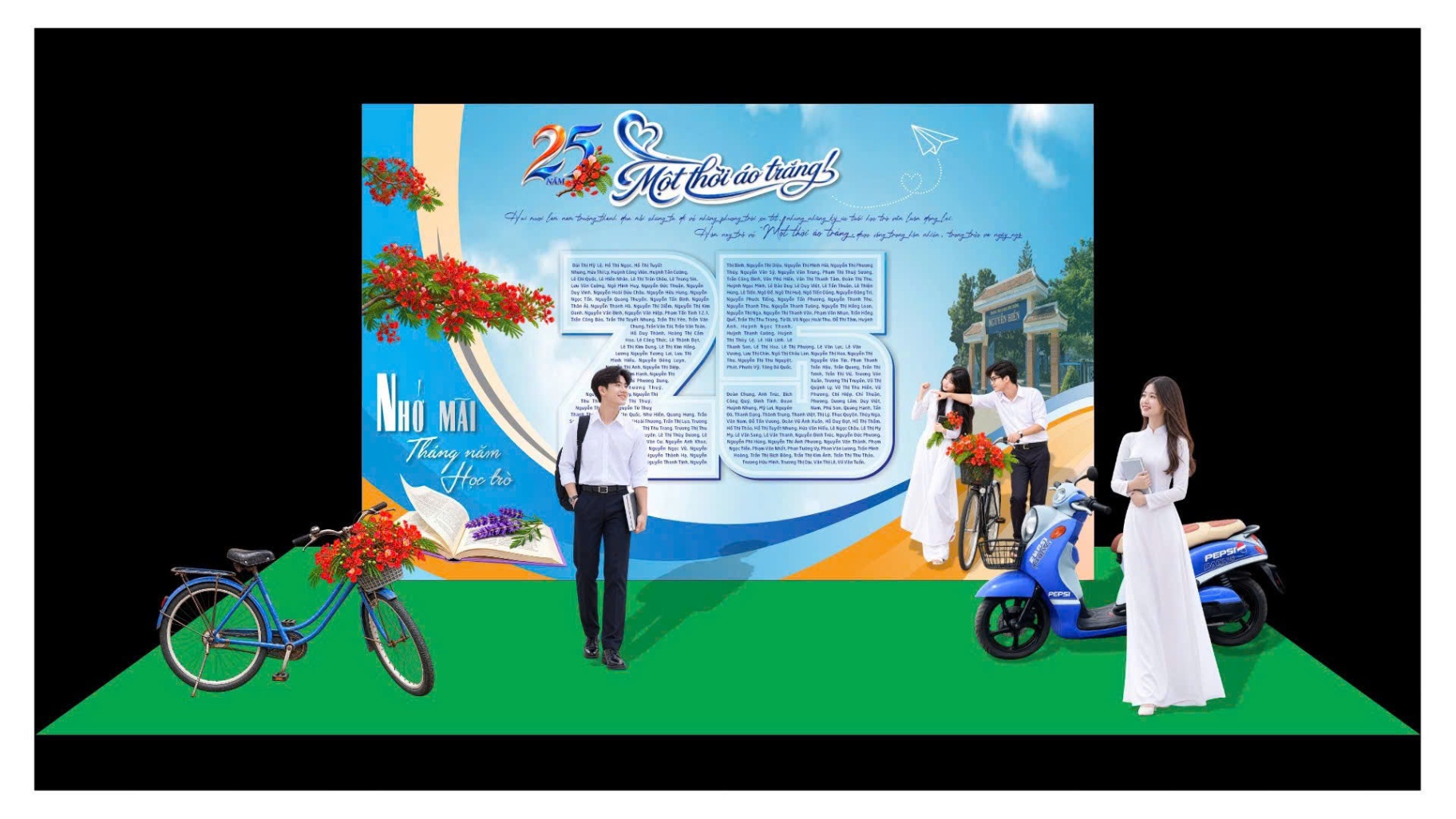 Góc check in học sinh